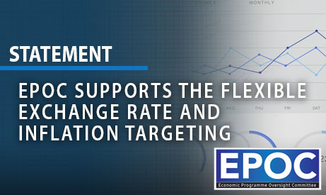 EPOC Supports the Flexible Exchange Rate and Inflation Targeting