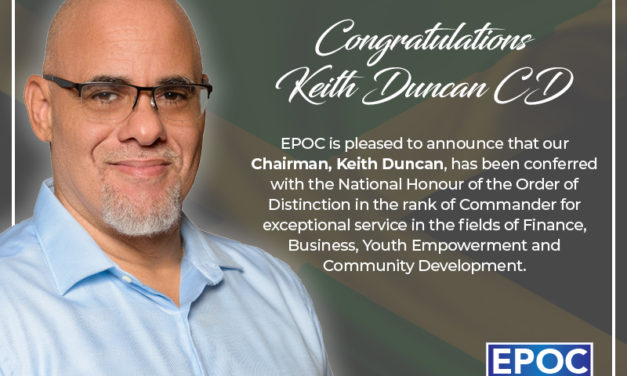 Congratulations Keith Duncan, CD
