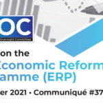 September 2021: Update on the GOJ Economic Reform Programme (ERP)