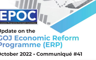 October 2022: Update on the GOJ Economic Reform Programme (ERP)