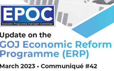 March 2023: Update on the GOJ Economic Reform Programme (ERP)