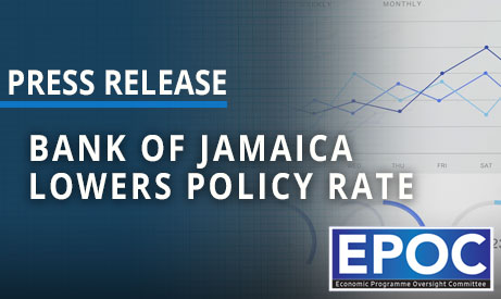 Bank Of Jamaica Lowers Policy Rate