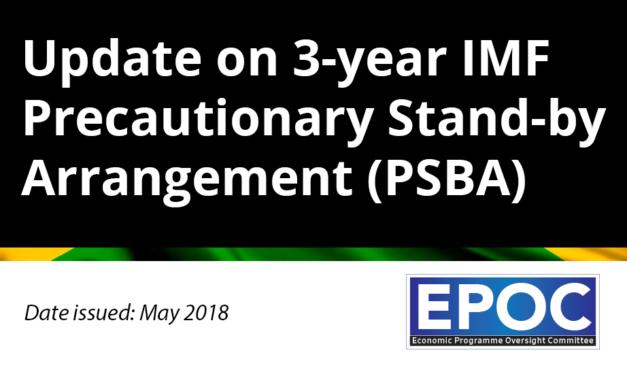 May 2018: Update on 3-year IMF Precautionary Stand-by Arrangement (PSBA)