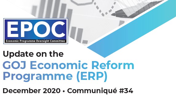 December 2020: Update on the GOJ Economic Reform Programme (ERP)