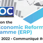 October 2022: Update on the GOJ Economic Reform Programme (ERP)