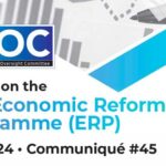 May 2024: Update on the GOJ Economic Reform Programme (ERP)