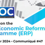 December 2024: Update on the GOJ Economic Reform Programme (ERP)