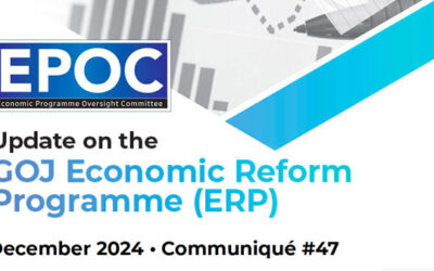 December 2024: Update on the GOJ Economic Reform Programme (ERP)